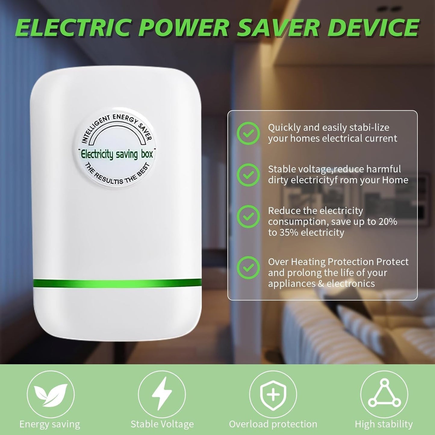 ENERGY SAVER - AHORRADOR DE ENERGÍA