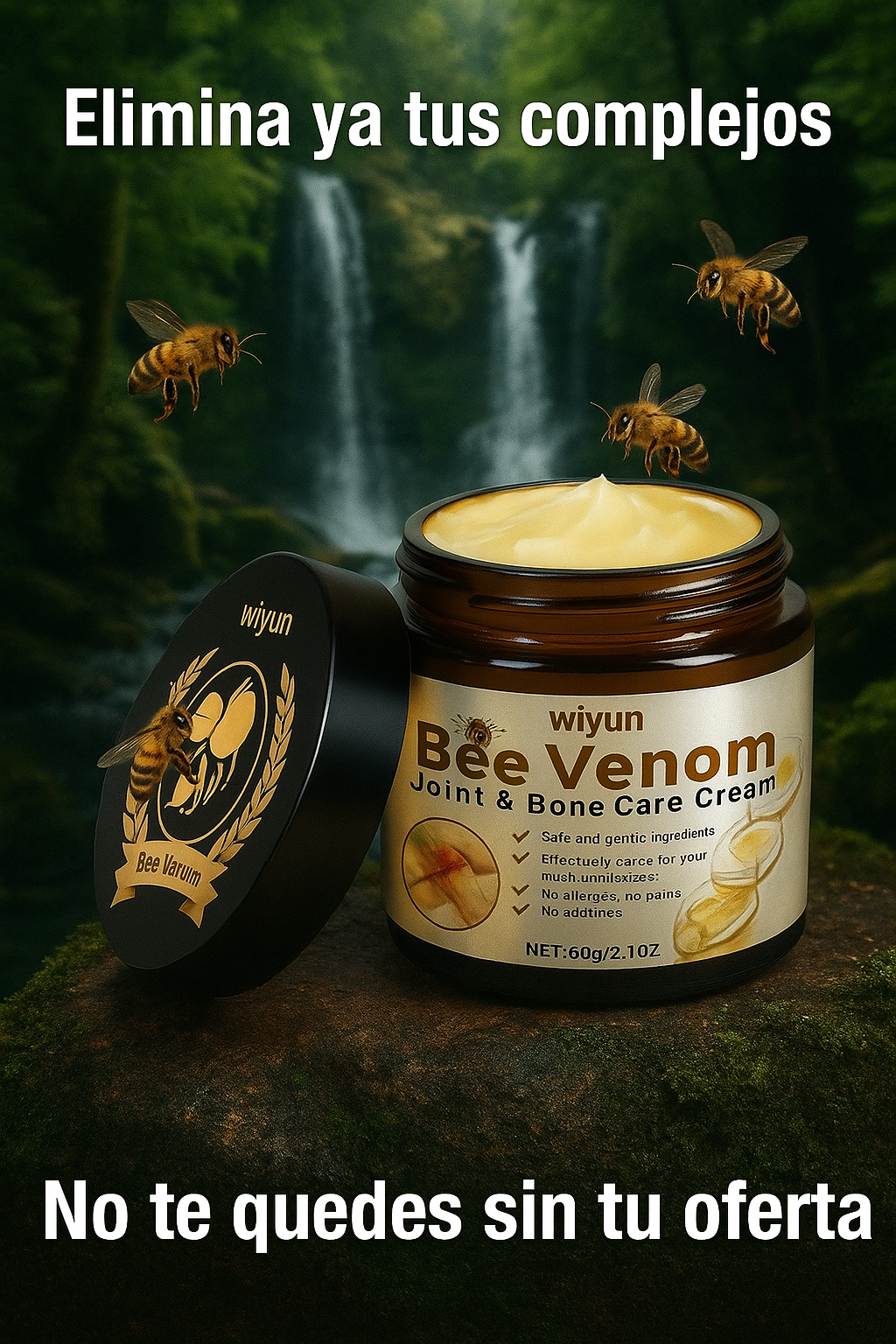 “Veneno de Abejas® – Alivio natural para músculos, articulaciones y tu piel”