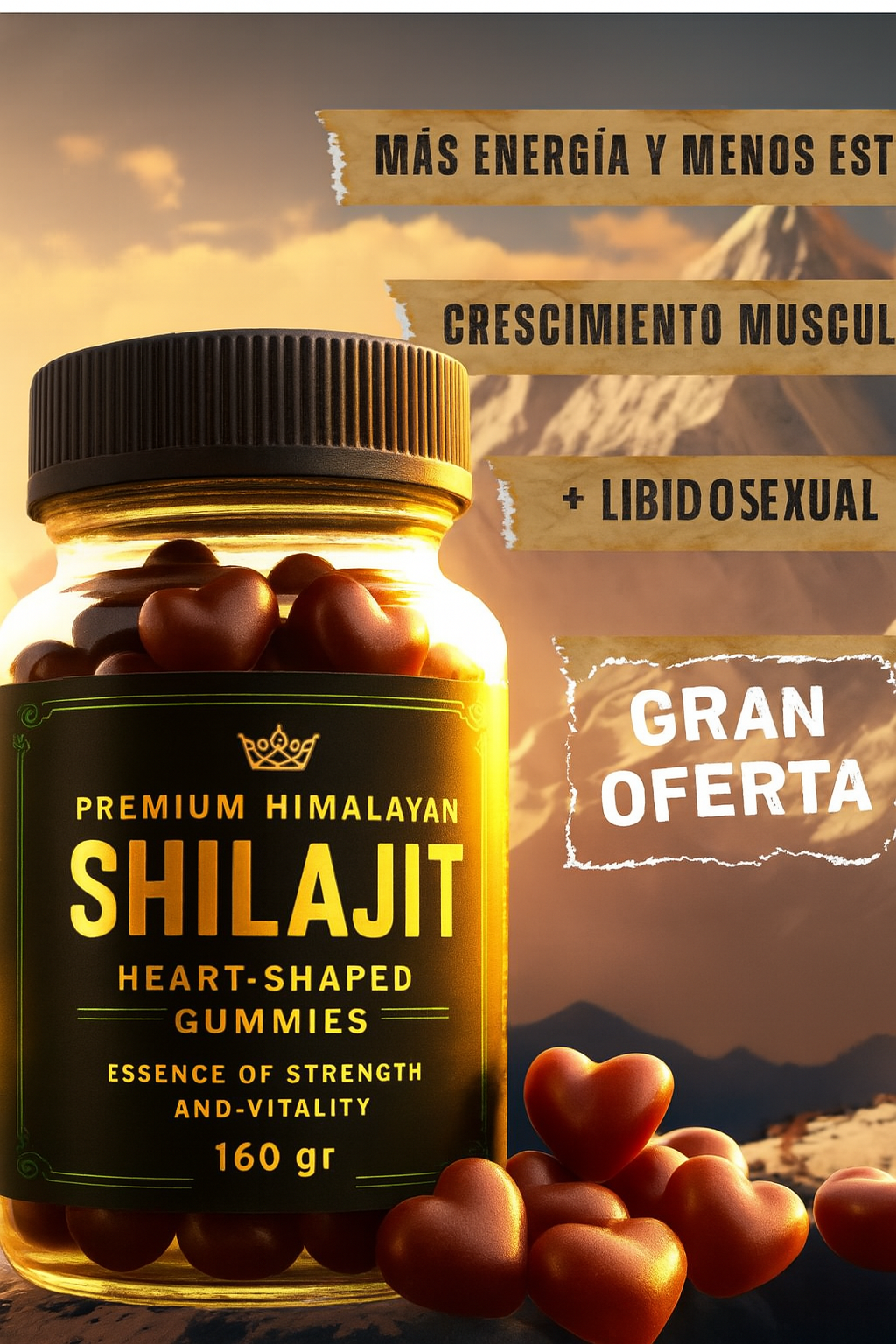Shilajit en gomas - Registro Invima - Últimos días de descuento