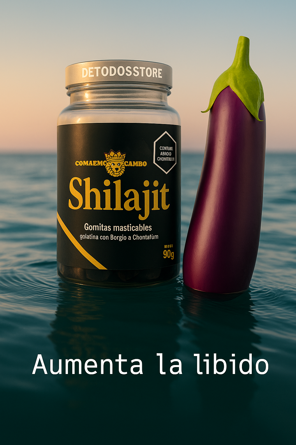 Shilajit en Gomas ¡Aumenta tu Vitalidad, Registro Invima - Solo por hoy Lleva dos Obsequios!
