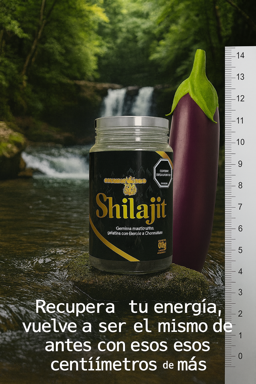 Shilajit en Gomas ¡Aumenta tu Vitalidad, Registro Invima - Solo por hoy Lleva dos Obsequios!