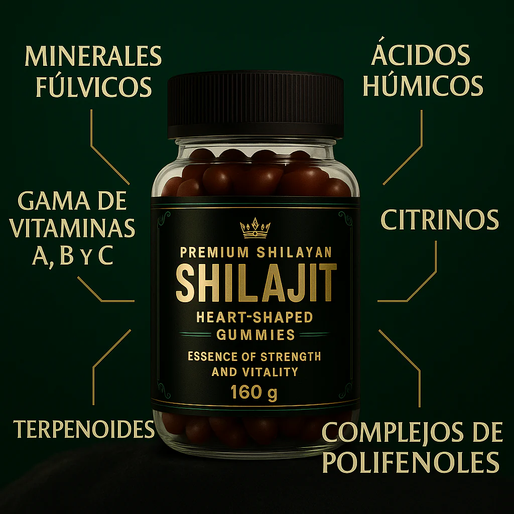 Shilajit en gomas - Registro Invima - Últimos días de descuento