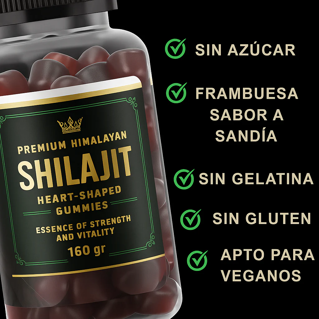 Shilajit en gomas - Registro Invima - Últimos días de descuento