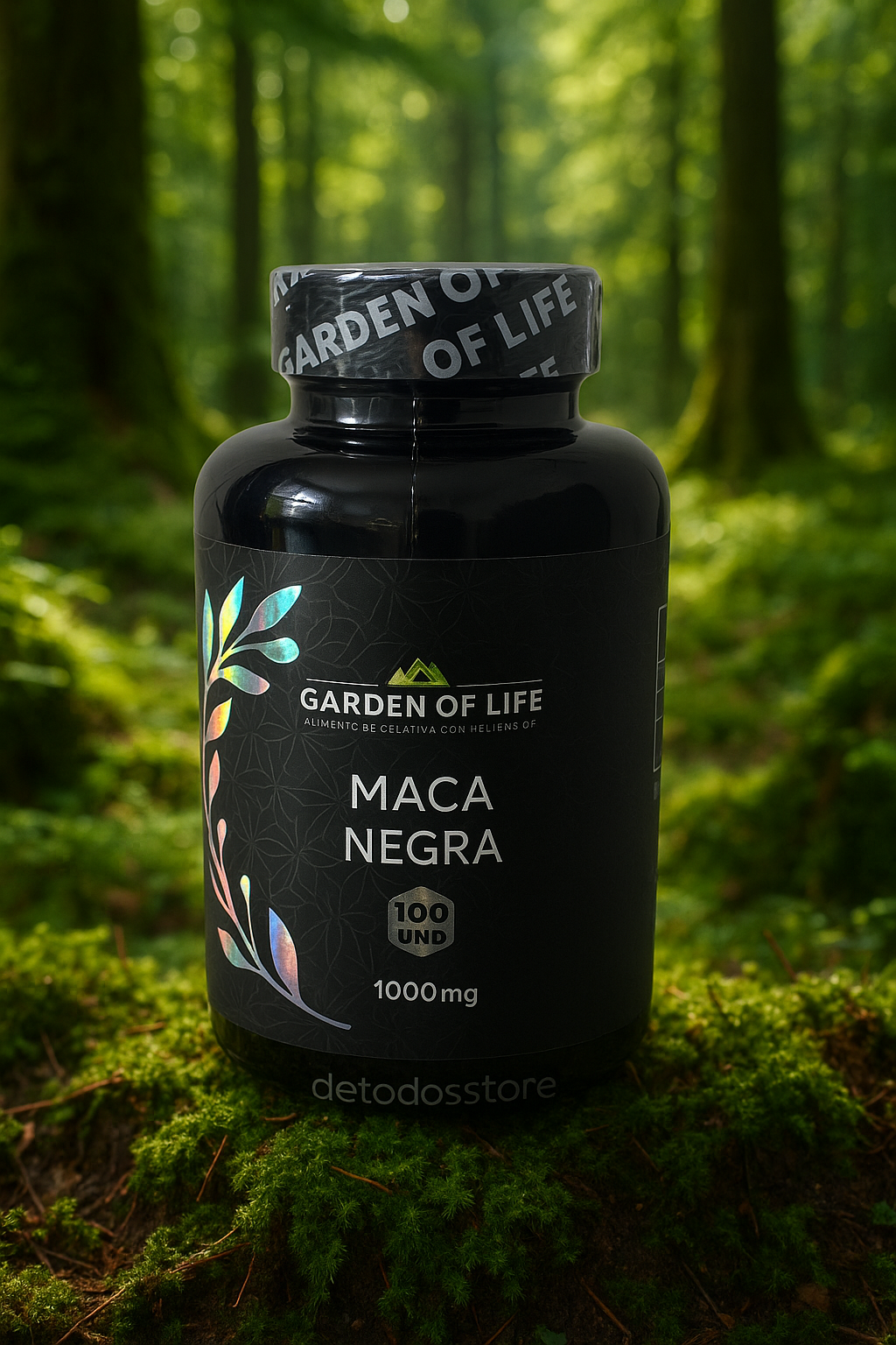 Maca Negra Garden of Life – Potencia Natural para tu Energía y Vitalidad