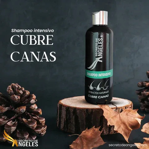 Shampoo cubre canas !Dile a dios a las canas!