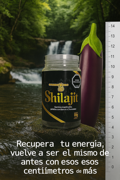 Shilajit en Gomas ¡Aumenta tu Vitalidad, Registro Invima - Solo por hoy Lleva dos Obsequios!