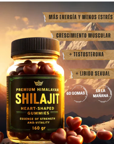 Shilajit en gomas - Registro Invima - Últimos días de descuento