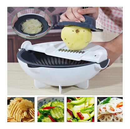 Pica todo - Cortador de Frutas y Verduras Multifunción 9 en 1